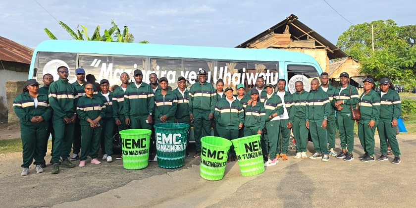 NEMC YAHAMASISHA USAFI WA MAZINGIRA KWA WANAMICHEZO - SHIMMUTA cover image